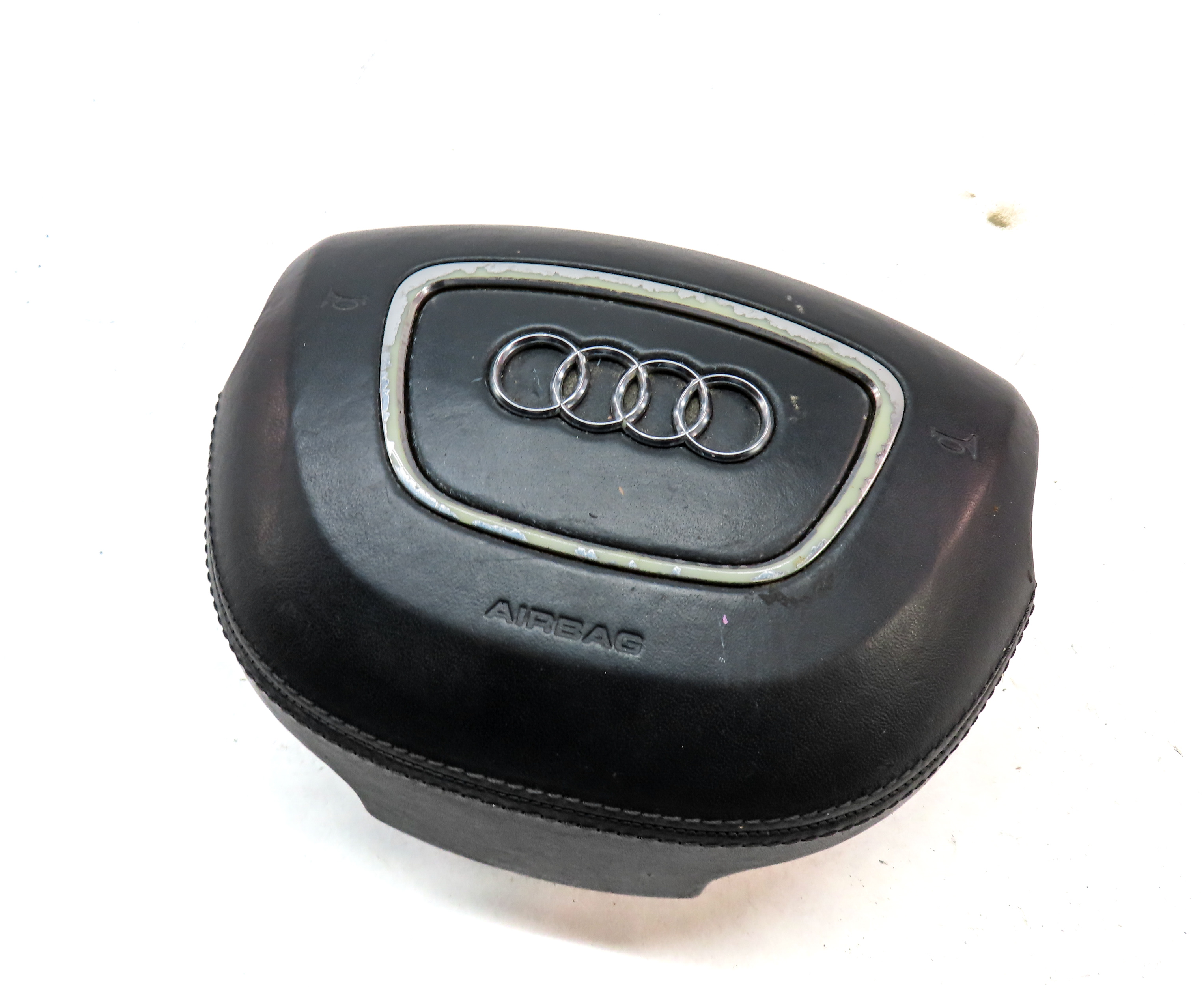 2011-2012 AUDI A8 (D4 4H) STEERING WHEEL AIRBAG SRS AIR BAG (NON SPORT) — exact item pictured